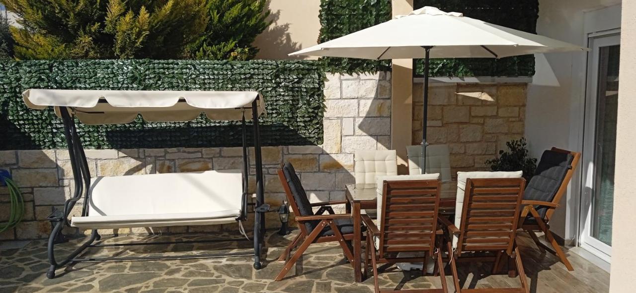 “Theeporto” Maisonette With Pool Gouves Dış mekan fotoğraf