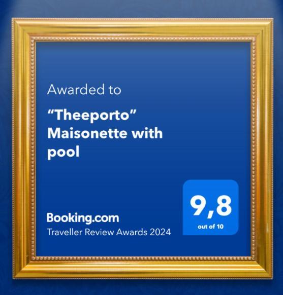 “Theeporto” Maisonette With Pool Gouves Dış mekan fotoğraf
